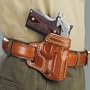 Galco Belt Holster w/Open Muzzle For Beretta 92/96 & Taurus 92/9