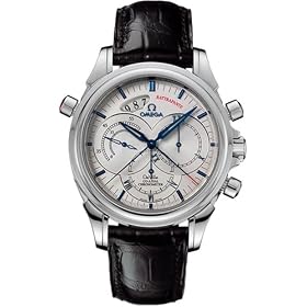 Click here to buy New Omega De Ville CoAxial Rattrapante Split Seconds Chrono Watch 4747.30.31 by Omega.