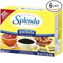 6 Pack Splenda Sweetener Granular Packets