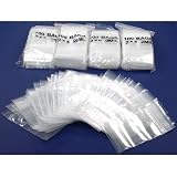 500 Zipper Poly Bag Resealable Plastic Shipping Bags 2
