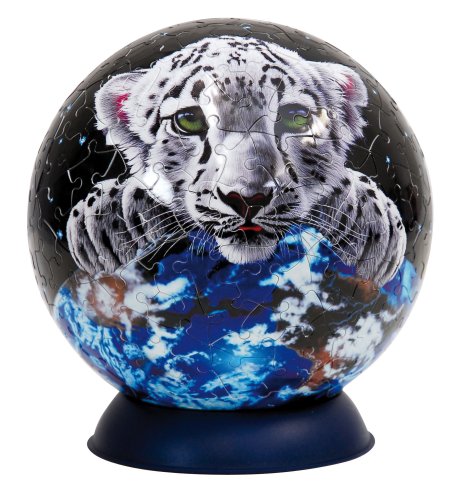Childrens Toyshop  Toys : Ravensburger Puzzleball - Schim Schimmel: white tigers - 240 pieces