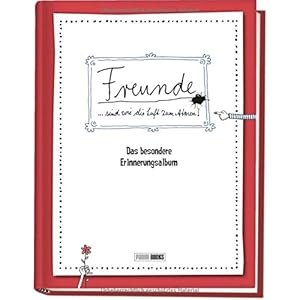 Freunde sind wie die Luft zum Atmen - Das besondere Erinnerungsalbum: Freundebuch für Erwachsene