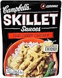 Campbell's Skillet Sauces, Thai Curry Chicken, 11 Ounce (Pack of 6)