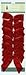 Berwick #PT1901TV 6CT 3.5x3.5 RED Bows