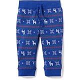 オールドネイビー OLD NAVY/ ジャージレギンス コスミックブルーフェアアイル ボトムスパンツ 0～3ヶ月【並行輸入】