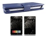 Bundle Monster Barnes & Noble Nook Genuine Leather Case Cover Jacket + Skin Art Decal Sticker + Screen Protector Ebook Accessories Combo - Fit 3G and Wifi Version