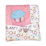 Trend Lab Framed and Embroidered Receiving Blanket, Cupcake
