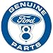 Ford V8 Genuine Parts round metal wall sign (41 rnd)