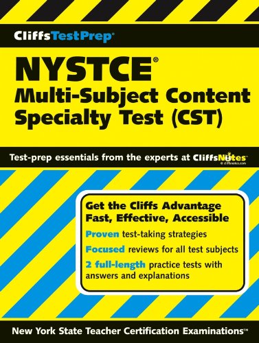 CliffsTestPrep NYSTCE: Multi-Subject Content Specialty Test (CST)