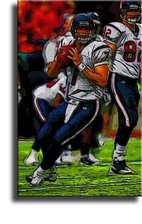 Completely Handpainted American Football Sport Painting, Custom Order FL2780, Oil on Canvas, with Option to Paint Jerry, Brett & Co. from Any Other Favorite Photograph or Picture, Unframed, Size 12