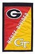 U of Georgia and Georgia Tech - House Divided Flag - Regular Size