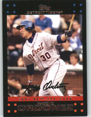 2007 Topps Update #221 Magglio Ordonez - Detroit Tigers (All-Star) (Baseball Cards)