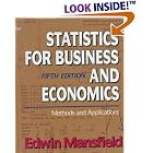 Statistics for Business and Economics: Methods and Applications by Edwin Mansfield