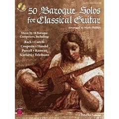 50 Baroque Solos for Classical Guitar