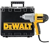DEWALT DW292K Heavy-Duty 7.5 Amp 1/2-Inch Impact Wrench with Detent Pin Anvil