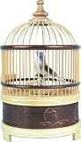 Review iAuctionShop  / Singing Bird Cage 01295 Miniature Wooden Cage