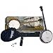 Washburn Banjo Starter Kit w/ gig bag, strap, picks and pitch pipe