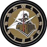 Wincraft Purdue Boilermakers Round Clock