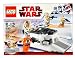Lego Year 2010 Star Wars Movie Series "The Empire Strikes Back" Set # 8083 - REBEL TROOPER Battle Pack with Combat Speeder Vehicle, Rebel Pilot Zev Sensca and 3 Rebel Troopers Minifigures (Total Pieces: 79)