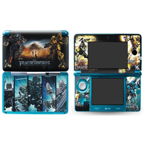  TRANSFORMERS A Design Nintendo 3D 3DS Vinyl Skin Decal Sticker Protector (Matte Finish)+ Free Screen Protector Set