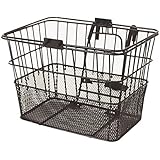 Retrospec Bicycles Detachable Steel Half-Mesh Apollo Bike Basket with Handles