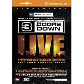 Monster Music 3 Doors Down Live Away From The Sun Video Superdisc