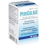 Peri-Colace Stool Softener/Stimulant Laxative, Tablets, 60 tablets