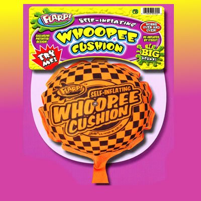 Childrens Toyshop  Toys : AUTO INFLATE - WHOOPEE CUSHION