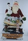 Old St. Nick Santa '12 Days of Christmas' Music Box