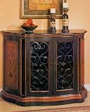 Hand Painted Floral Wine Rack