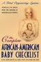 The Complete African-American Baby Checklist: A Total Organizing System for Parents