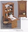 Reutter Porcelain Miniature Folding Table Empty