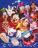 Mickey and Friends: At The Movies by Walt Disney 20x16 Art Print Poster