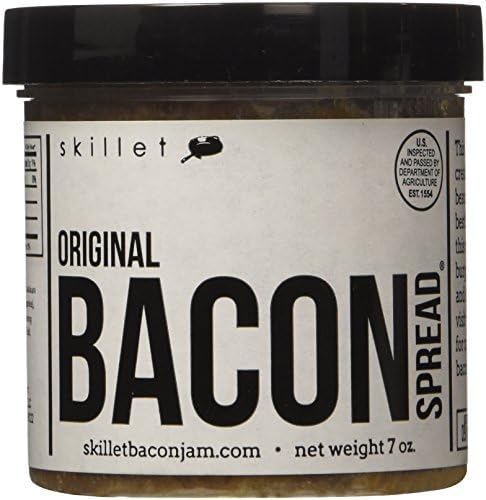 Skillet Bacon Jam Bacon Spread - One 7 Ounce Jar by Skillet Bacon Jam