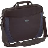 Targus Neoprene Sleeve Designed for 17 Inch Notebooks CVR217 Black with Blue Accents)