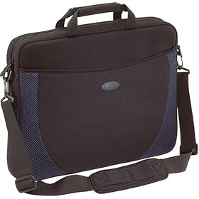 Targus CVR217 Neoprene Slip Case for 17"" Notebooks (Black/Blue)"