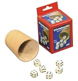 Eigenschaften Amigo Spiel + Freizeit 8705006 / Amigo 8705006 - Würfelbecher 8.4 cm
