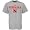 adidas Nebraska Cornhuskers Ash Juvenile Logo T-shirt