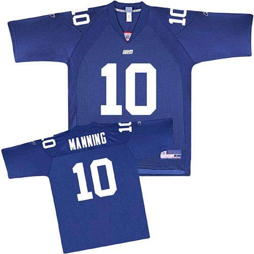 Eli Manning New York Giants Blue NFL Replica Jersey