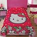 Hello Kitty Strawberry Fleece Blanket Twin / Full