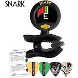 Snark SN-8 Super Tight Tuner with ChromaCast Guitar Pick Sampler