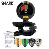 Snark SN-8 Super Tight Tuner With Planet Waves Guitar Picks Sampler Pack