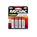 RAYOVAC AA 8-Pack FUSION Premium Alkaline Batteries, 815-8TFUSK