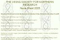 Viking Society for Northern Research Membership