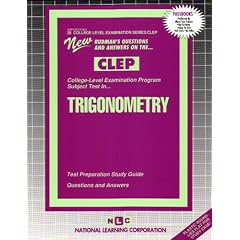 CLEP Trigonometry (College Level Examination Ser. ; Clep-28)