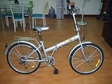 Victory Model A09 - 24' Deluxe Folding Bicycle with 6-speed Shimano Shifting Gear