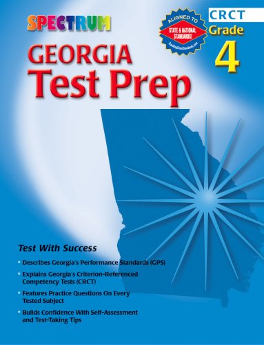 Spectrum Georgia Test Prep, Grade 4