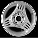 94-95 FORD MUSTANG ALLOY WHEEL RIM 15 INCH, Diameter 15, Width 7 (3 SLOT), 24mm offset, CHROME, 1 Piece Only, Remanufactured (1994 94 1995 95) ALY03087U85