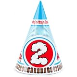 Two-Two Train 2nd Birthday Party Supplies