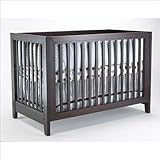IMAGE OF Sorelle City Lights Commuter Convertible Crib in Espresso